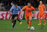 FUSSBALL WM 2010, HALBFINALE:  Uruguay - Niederlande