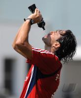 Fussball 1. Bundesliga: Training beim FC Bayern Muenchen