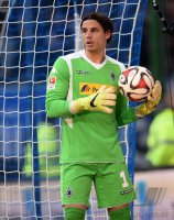 Fussball, 1. Bundesliga  Saison 2014/2015: Hamburger SV - Borussia Moenchengladbach