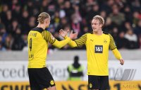 Fussball 1. Bundesliga Saison 21/22: VfB Stuttgart - Borussia Dortmund
