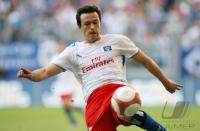 Fussball, 1. Bundesliga: Hamburg, TROCHOWSKI Einzelaktion