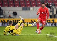 Fussball 1. Bundesliga Saison 21/22: VfB Stuttgart - RB Leipzig