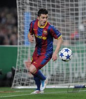 Fussball CHL  Saison 2010/2011:  David Villa (Barca)