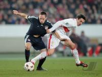 Fussball DFB Pokal  Achtelfinale 08/09   VfB Stuttgart - Bayern Muenchen