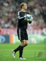 Fussball CHL  Saison 2011/2012:  Torwart Manuel Neuer (FC Bayern Muenchen)