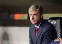 Fussball International CHL Saison 13/14: Trainer Arsene Wenger (Arsenal)