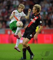 Fussball: 1. Bundesliga Saison 2010/2011: Leverkusen - Bremen