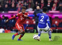 Fussball 1. Bundesliga Saison 18/19: FC Bayern Muenchen - FC Schalke 04