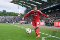 Fussball, 1. Bundesliga  Saison 2014/2015 Relegation: Karlsruher SC - Hamburger SV