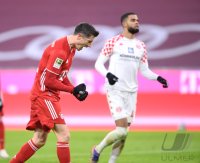 Fussball 1. Bundesliga Saison 20/21: FC Bayern Muenchen - 1.FSV Mainz 05
