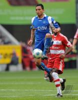 Fussball 1.Bundesliga 08/09  KSC - Antonio da Silva