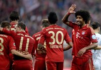 FUSSBALL DFB POKAL  Saison 2012/2013:  FC Bayern Muenchen - VfL Wolfsburg