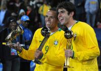 FIFA Confed Cup 2009: KAKA und Luis Fabiano (Brasilien)