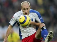 Fussball 1. Bundesliga: HSV, BARBAREZ Einzelaktion am Ball