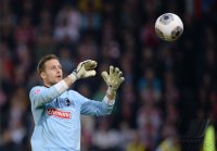 Fussball  1. Bundesliga  13/14: Torwart Oliver Baumann (SC Freiburg)
