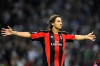 Fussball Champions League  Saison 2010/2011:  Zlatan Ibrahimovic (AC Mailand)