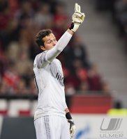 Fussball CHL  Saison 2014/2015: Torwart Julio Cesar (Benfica Lissabon)
