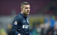 Fussball International Serie A 14/15: Lukas Podolski (Inter Mailand)