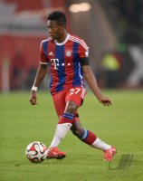 Fussball, 1. Bundesliga  Saison 2014/2015: VfL Wolfsburg - FC Bayern Muenchen