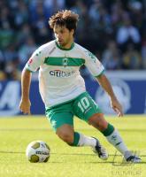 FUSSBALL 1. BUNDESLIGA: Bremen, DIEGO Einzelaktion