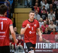 Volleyball 2. Bundesliga 25/26 Playoff Halbfinal Hinspiel, TV Rottenburg - FC Schuettorf 09