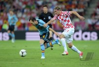 Fussball International Europameisterschaft 2012: Kroatien - Spanien