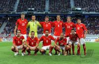 FUSSBALL NATIONALMANNSCHAFT: Teamfoto Oesterreich