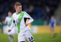Fussball DFB Pokal Viertelfinale 13/14: Kevin De Bruyne (VfL Wolfsburg)