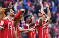 Fussball  1.Bundesliga   Saison 17/18: FC Bayern Muenchen - Hamburger SV