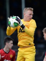 Fusball FIFA 75. Blue Stars 2013 / FIFA Youth Cup: Torwart Jonathan David Sutherland (ManU)