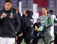 Fussball 1. Bundesliga Saison 21/22: FC Bayern Muenchen - Borussia Moenchengladbach