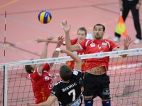 Volleyball 1. Bundesliga  13/14 TV Rottenburg - Berlin Recycling Volleys