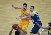 Basketball 1. Bundesliga 14/15 Hauptrunde:  Walter Tigers Tuebingen - EWE Baskets Oldenburg