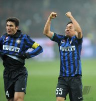 FUSSBALL International SERIE A 2011/2012:  JUBEL  Yuto Nagatomo (Inter Mailand)