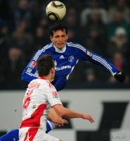 FUSSBALL, 1. BUNDESLIGA, 22. Spieltag: Schalke - Koeln