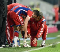 Fussball 1. Bundesliga Saison 14/15: FC Bayern Muenchen - SC Freiburg