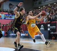 Basketball 1. Bundesliga 16/17 Hauptrunde: Walter Tigers Tuebingen - MHP Riesen Ludwigsburg