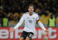 FUSSBALL INTERNATIONAL: Mario GOMEZ (Deutschland)