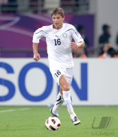 Fussball AFC Asian Cup 2011 Eroeffnungsspiel:  Maksim Shatskikh (Uzbekistan)