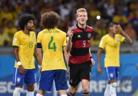 FUSSBALL WM 2014, HALBFINALE: Brasilien - Deutschland