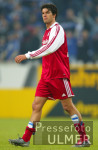 Fussball 1. Bundesliga: Schalke - Bayern, Ballack enttaeuscht