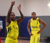 Basketball 2. Bundesliga  19/20 Testspiel: Tigers Tuebingen - Nuernberg Falcons