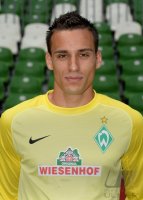 Fussball 1. Bundesliga 2013/2014: Mannschaftspraesentation SV Werder Bremen