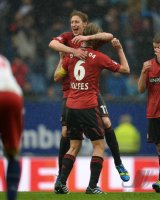 Fussball, 1. Bundesliga Saison 2012/2013: Hamburger SV - Bayer 04 Leverkusen
