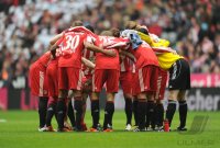 Fussball 1. Bundesliga : Verschwoerung des FC Bayern Muenchen vor dem Spiel