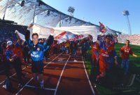 Fussball 1. Bundesliga 1993/1994: Gospodarek, Nerlinger (FC Bayern Muenchen)