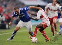 Fussball 1. Bundesliga  Saison 2010/2011: FC Schalke 04  - VfB Stuttgart