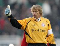 Fussball 1. Bundesliga: Wolfsburg - Bayern, KAHN Daumen hoch