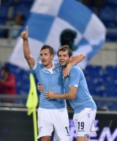 FUSSBALL SERIE A 2014/2015: JUBEL Miroslav Klose (Lazio Rom)