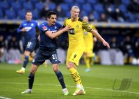 Fussball 1. Bundesliga Saison 21/22: TSG 1899 Hoffenheim - Borussia Dortmund
